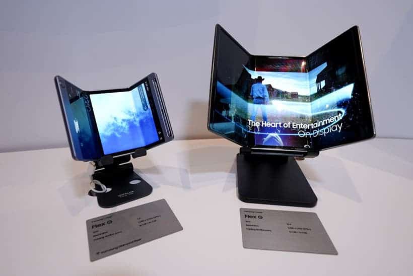 Samsung tri-fold device