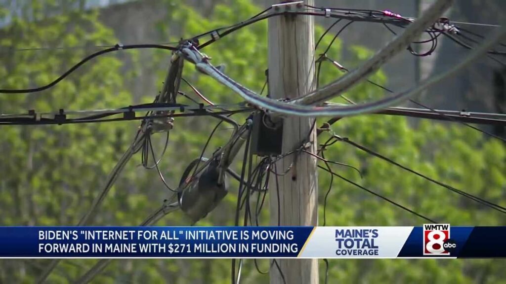 The 'Internet for All' initiative is moving forward in Maine